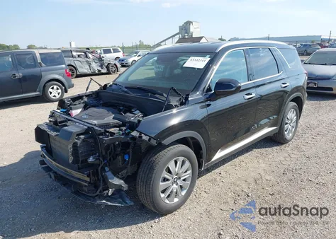 2023 Hyundai Palisade Sel from USA, damaged, VIN KM8R2DGE8PU608700